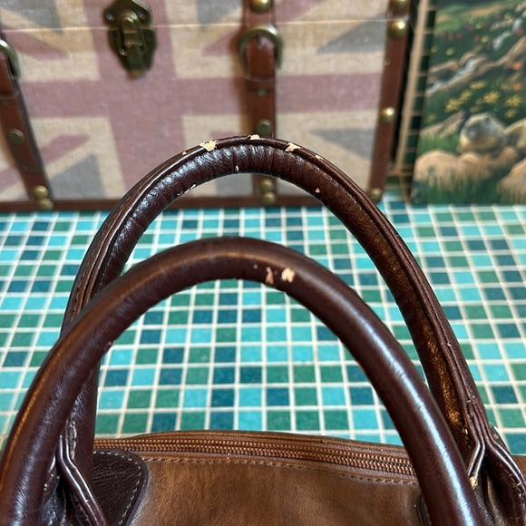 Charming Charlie Brown Studded Decor Handbag 👜 - Picture 7 of 12